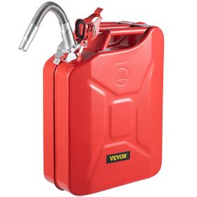 VEVOR Jerry Fuel Can, 5.3 Gallon / 20 L Portable Jerry Gas Can with Flexible Spout System