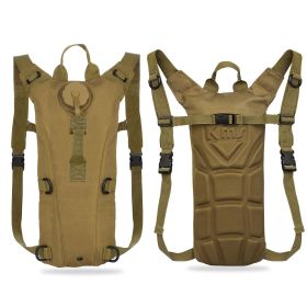 iMounTEK Tactical Hydration Pack 3L Water Bladder Adjustable Water Drink Backpack for Hiking Cycling Climbing Running (Option: 3LWaterBagKhahi)